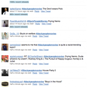#BlackPeopleMovies: Racist or Just Playing?