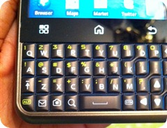 Motorola Charm Keyboard